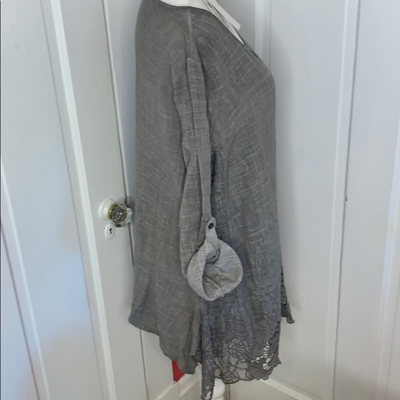 KAKTUS•MIXED MEDIA TUNIC - Picture 4 of 10